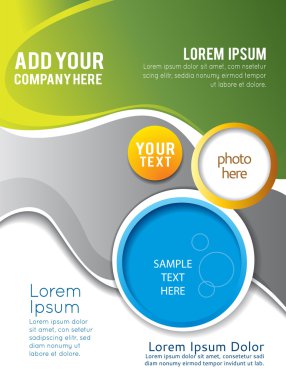 Dalga ile soyut arkaplan