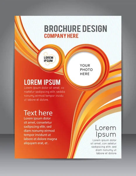 Broşür tasarım, arka plan, şablon