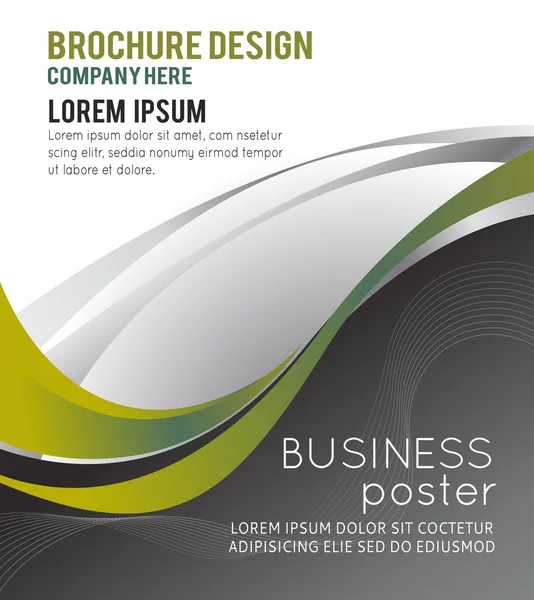 Modello di layout di business design professionale o banner aziendale — Vettoriale Stock