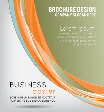 el ilanı ya da broşür şablonu