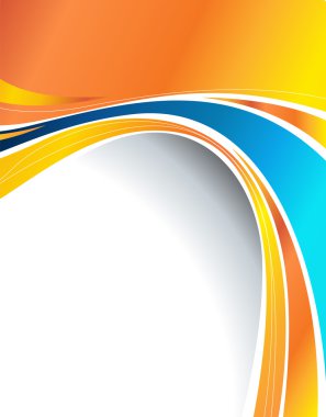 Dergi kapağı, iş broşür şablonu.