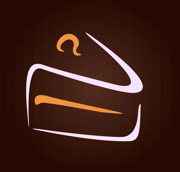 Σύμβολο σχεδιασμός κέικ — Διανυσματικό Αρχείο