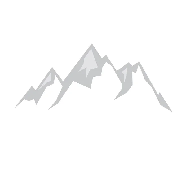 Logo Montañas, símbolo — Vector de stock