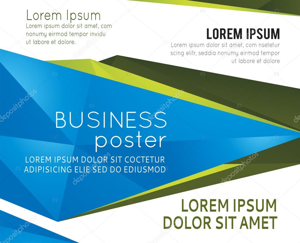 brochure or flyer, abstract background