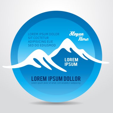 Dağlar logo, simgesi