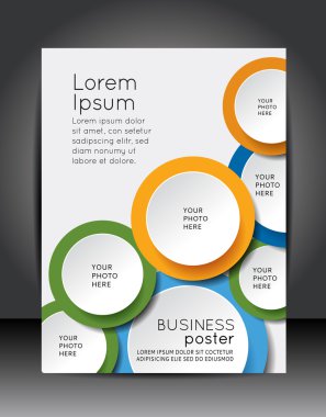 İş Tanıtım tasarım şablonu
