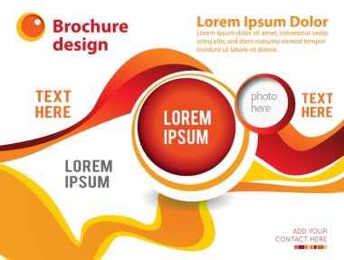 İş Tanıtım tasarım şablonu