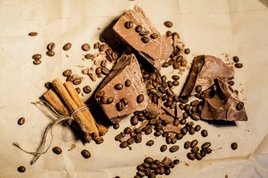 kahve ve çikolata