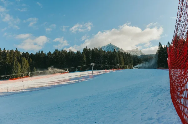 Opuštěná Část Lyží — Stock fotografie