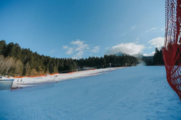 Opuštěná Část Lyží — Stock fotografie