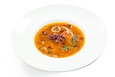  beyaz fasulye çorbası.