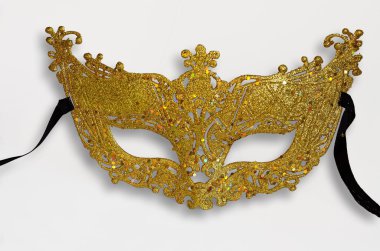 Altın Karnaval maskesi