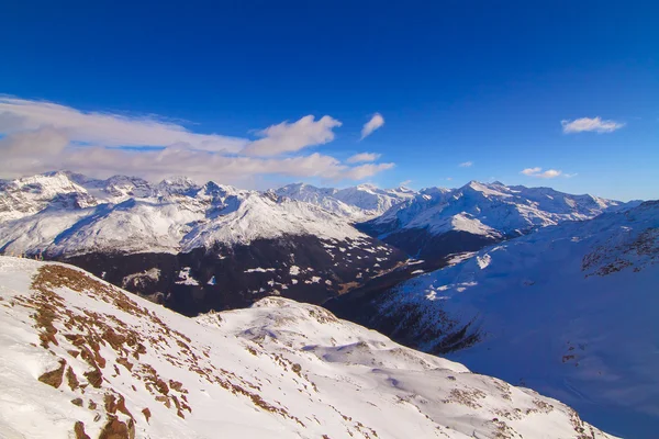 Die schöne Landschaft der Alpen — Stockfoto