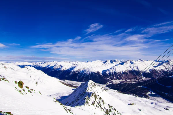 Le beau paysage des Alpes — Photo