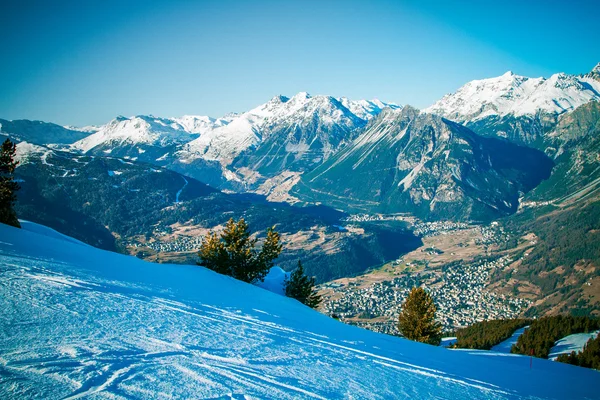 Het prachtige landschap van de Alpen — Stockfoto