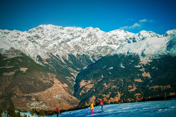 Het prachtige landschap van de Alpen — Stockfoto