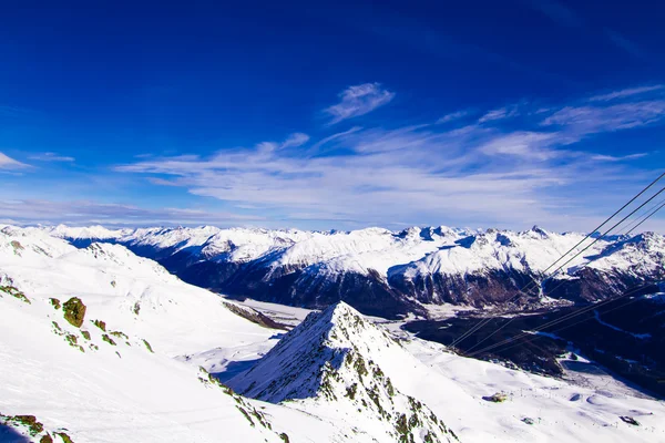 El hermoso paisaje de los Alpes — Foto de Stock