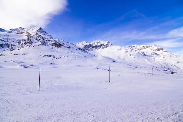 Krásná krajina v Alpách — Stock fotografie