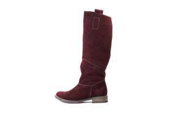 beyaz zemin üzerine kırmızı kadın botları, süet ayakkabı online mağaza