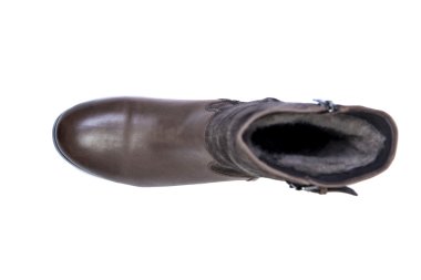 Kadın Ayakkabı ayakkabılar beyaz bir arka plan üzerinde görünümü, top