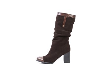 brovn beyaz bir arka planda, online alışveriş kadın çizme