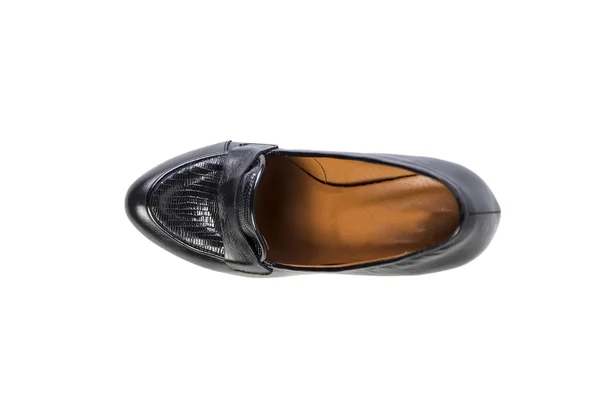 Итальянская кожаная обувь на весну, Женская обувь онлайн — стоковое фото