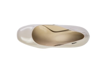 Ayakkabı beyaz arka plan, kadınlar şık ayakkabılar, online satış