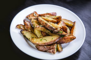 patates bir kırsal, yeşil, patates kızartması, Gıda Restoran