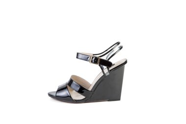 Beyaz bir arka planda Kadınlar Mağazalar online şık Ayakkabı