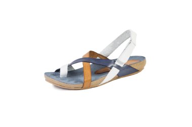 Beyaz bir arka planda Kadınlar Mağazalar online şık Ayakkabı