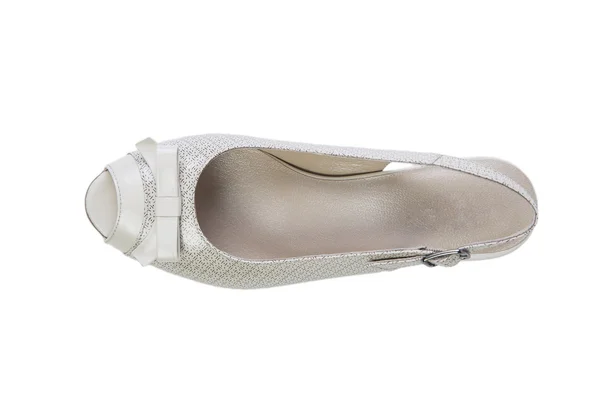 Chaussures pour femmes sur fond blanc vente en ligne — Photo