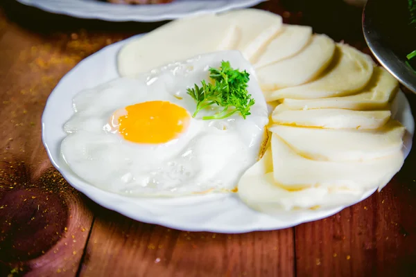 Ingredientes para cocinar hamburguesas, cocinar alimentos — Foto de Stock