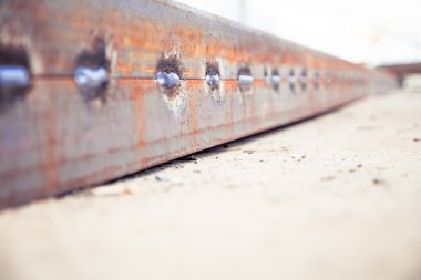 iki açı çubuklarından çelik bar kaynaklı