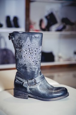 Kadın sonbahar botlar, şık İtalyan Ayakkabı