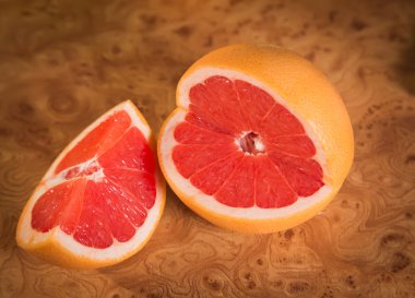 Adet greyfrut tablo içine kesme