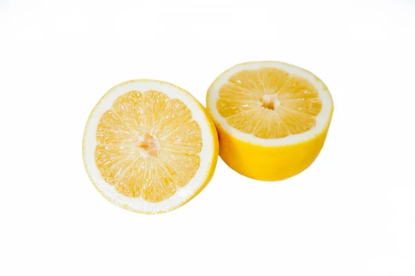 Lemon on a white background — Stock Photo, Image