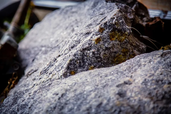 破裂的花岗岩纹理 — 图库照片