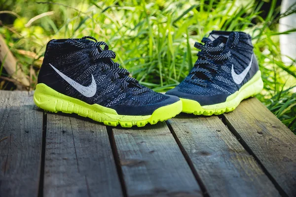 Trainers nike, men's shoes, running shoes — Stock Photo, Image