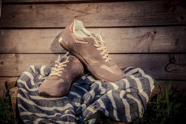 Zapatillas de deporte para entrenamiento, zapatillas deportivas —  Fotos de Stock