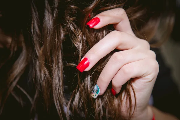 Salón de belleza, manicura y corte de pelo, estilo —  Fotos de Stock