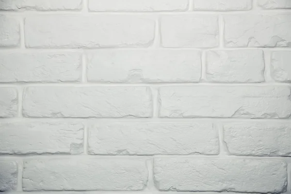 Textuur van baksteen, witte bakstenen — Stockfoto