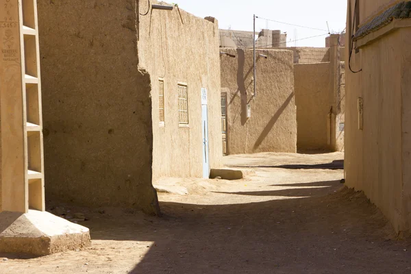 Lonely Street In Merzouga Village — Stock Photo, Image