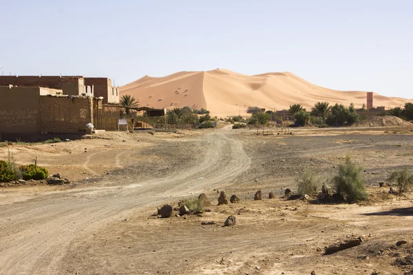 Road To Erg Chebbi — Stock Photo, Image