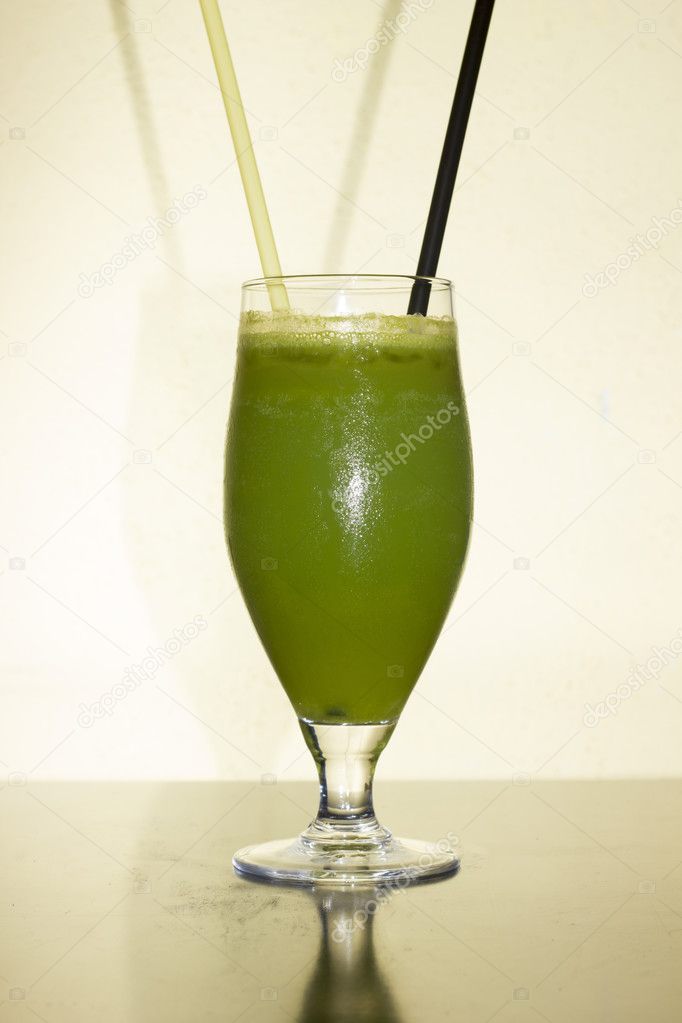 Green Cocktail For St. Patrick's Day