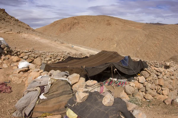 Tent Of High Atlas Mountains Shepherds — Stock Photo, Image
