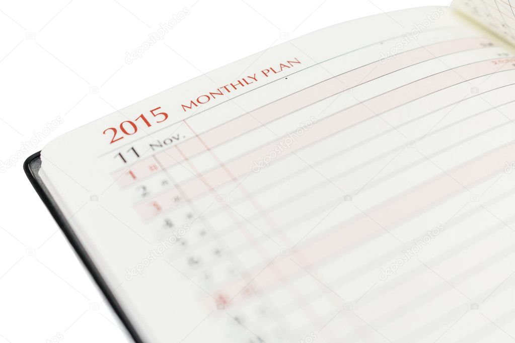 Monthly plan 2015