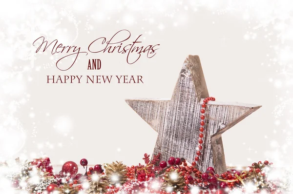 Selamlar ile Noel Kartpostalı