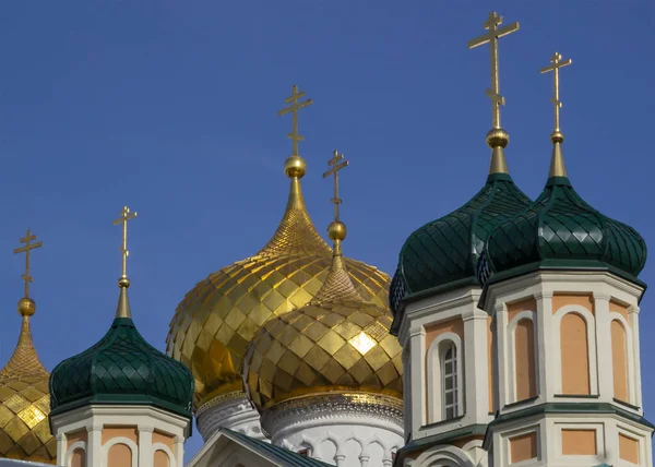 Die Kuppel Der Kirche Kloster Ipatiev Kostroma Russland — Stockfoto