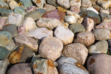 Taşlar farklı renklerde kaldırım taşları, arka plan