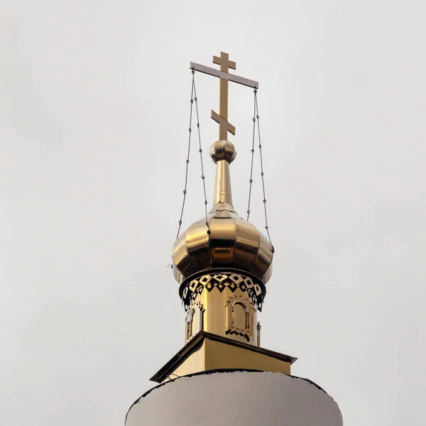 Kupol Den Ortodoxa Kyrkan Ryssland Kostroma Oblast Baran — Stockfoto